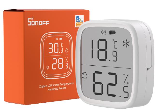 SONOFF Zigbee SNZB-02D LCD Smart Temperature Humidity Sensor