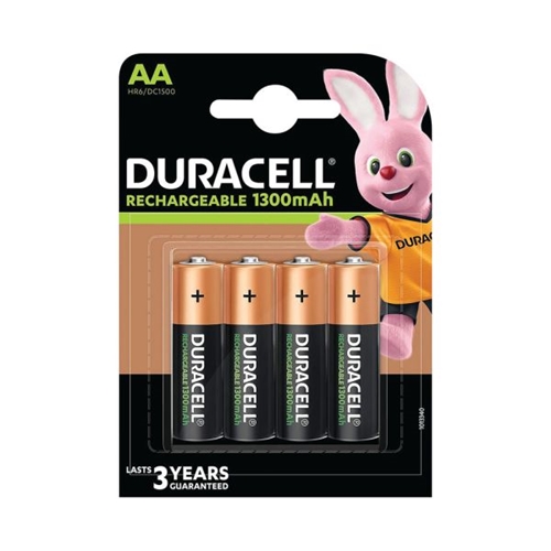 [BUN0061A] Duracell Rechargeable AA x4